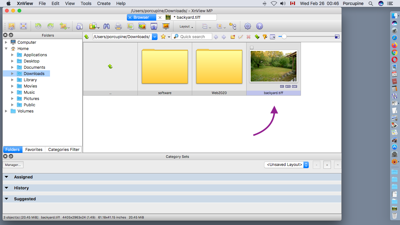 how to resize with 64 bit xnview mp
